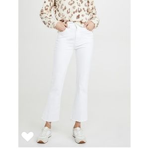 Mother Hustler Ankle Fray Denim